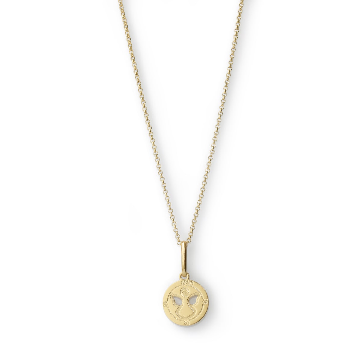 DIJE ALITAS DE ANGEL 12MM ORO 18KT DIJE ALITAS DE ANGEL 12MM ORO 18KT