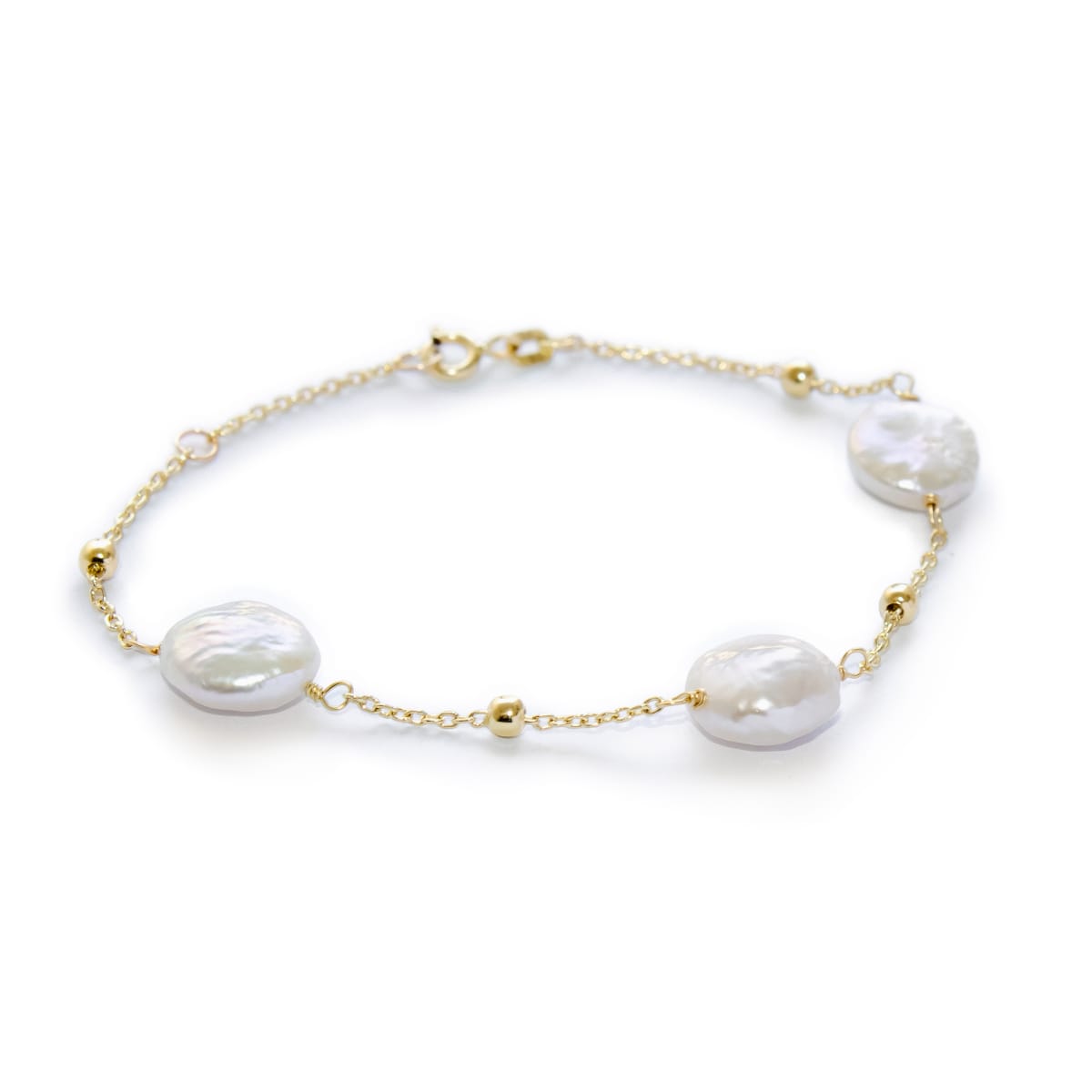 PULSERA MIKONO PERLAS BARROCAS ORO 18KT PULSERA MIKONO PERLAS BARROCAS ORO 18KT