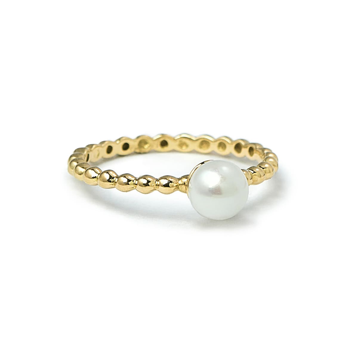 Anillo Alida Perla Bigua ORO 18K Anillo Alida Perla Bigua ORO 18K