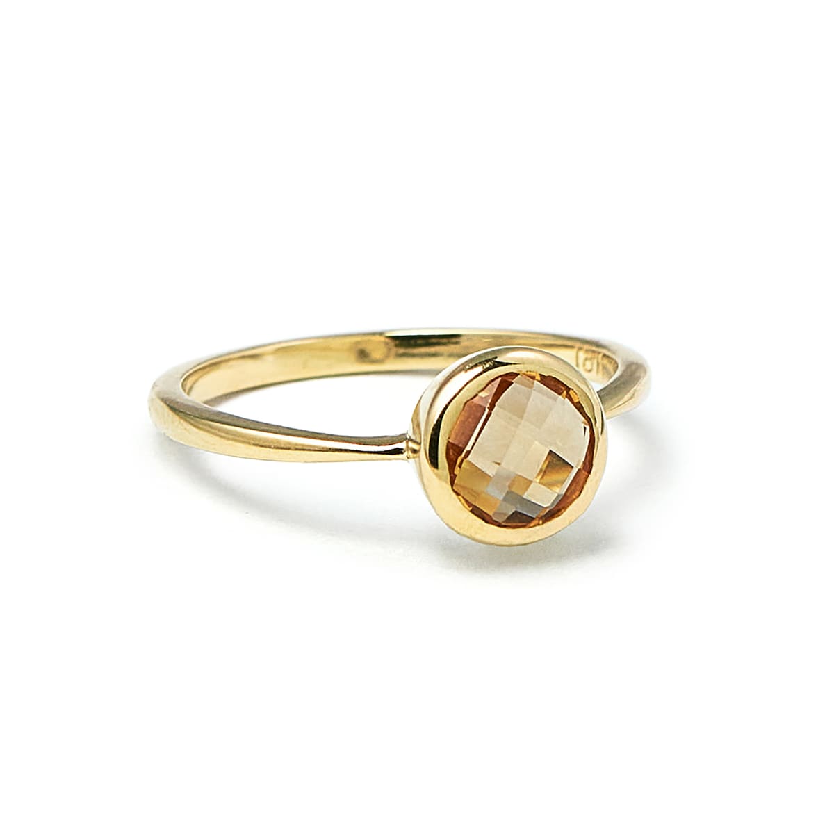 Anillo Diana Citrino ORO 18K Anillo Diana Citrino ORO 18K
