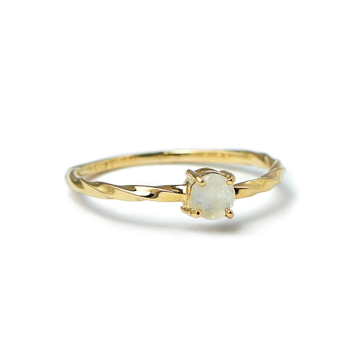Anillo Leonore Piedra Luna ORO 18K AUAM Anillo Leonore Piedra Luna ORO 18K AUAM