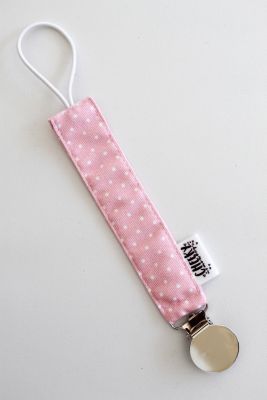 BABY PINK Portachupete Tela Cheeky Monkey BABY PINK Portachupete Tela Cheeky Monkey