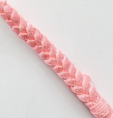 ROSA GLITTER Portachupetes Ecocuero trenzado Cheeky Monkey ROSA GLITTER Portachupetes Ecocuero trenzado Cheeky Monkey