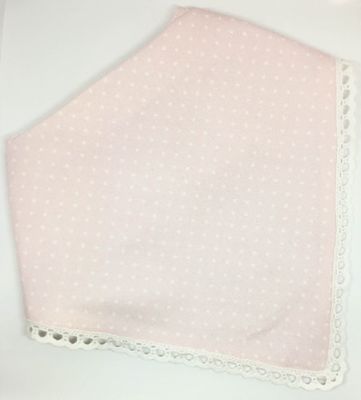 BANDANA ERGONÓMICA PUNTITOS ROSA CLARO BANDANA ERGONÓMICA PUNTITOS ROSA CLARO