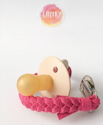 FUCSIA Portachupete Trenzado Ecocuero Cheeky Monkey FUCSIA Portachupete Trenzado Ecocuero Cheeky Monkey