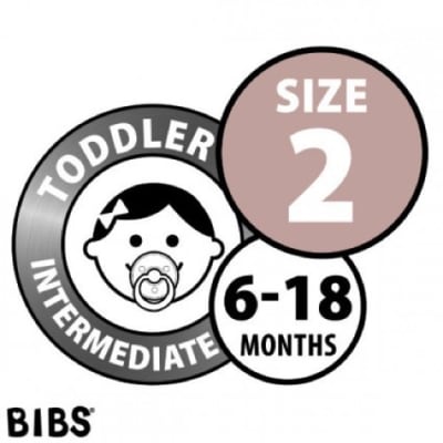 Chupete Bibs, Baby Pink (Toddler: 6-18 meses) Chupete Bibs, Baby Pink (Toddler: 6-18 meses)