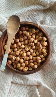 Garbanzo Frito con Sal de Mar