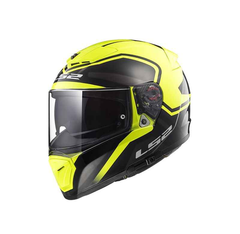 CASCO LS2 FF 390 BREAKER BOLD NEGRO AMARILLO