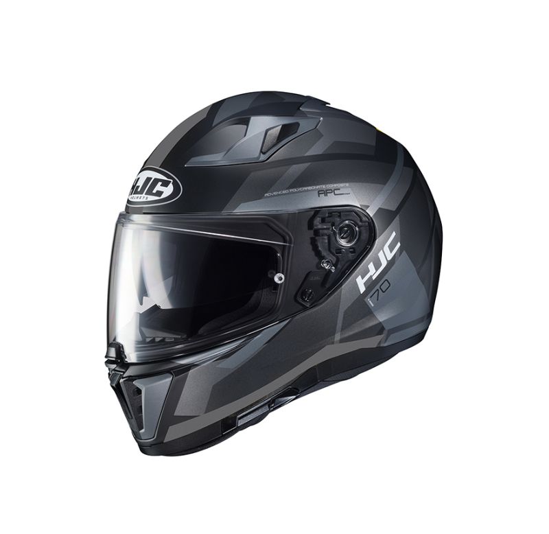CASCO HJC I70 ELIM NEGRO GRIS