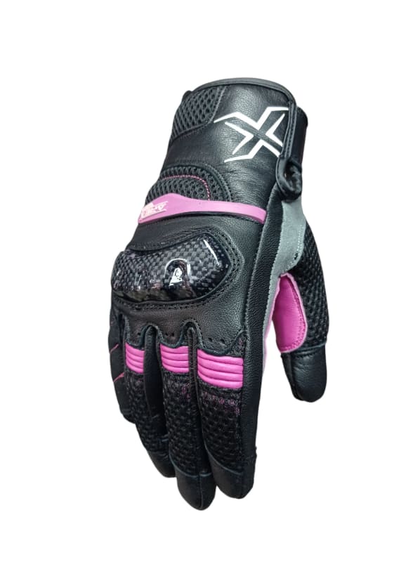GUANTE AREX VIVI LADY NEGRO/ROSA