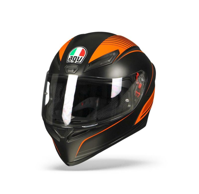 CASCO AGV K1 WARMUP MAT NEG/NARAN