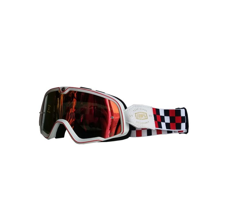 ANTIPARRA 100% BOBBER BLANCO LINEA ROJA