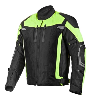 CHAQUETA AREX SPEED NEGRO VERDE NEON