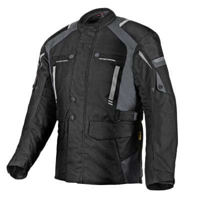 CHAQUETA AREX DRAX (3 CAPAS)  NEGRO/GRIS