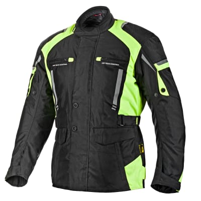 CHAQUETA AREX DRAX (3 CAPAS)  NEGRO/AMARILLO