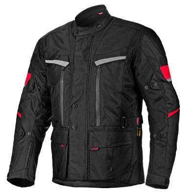 CHAQUETA AREX ROUTE (3 CAPAS)  NEGRO/ROJO