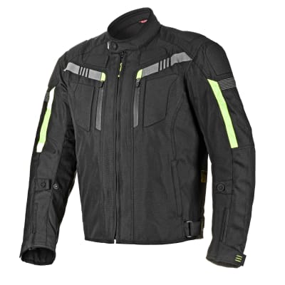 CHAQUETA AREX HUNTER NEGRO AMARILLO
