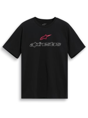 POLERA ALPINESTARS LINEAR TRACE SS CSF NEGRO