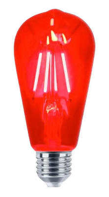 14358 AMPOLLETA VINTAGE 4W ROJA (100)