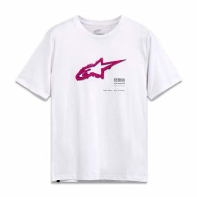 POLERA ALPINESTARS ELECTRICA SS CSF BLANCO
