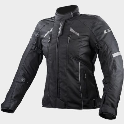 CHAQUETA LS2 SERRA EVO NEGRA MUJER