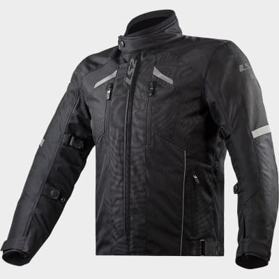 CHAQUETA LS2 SERRA EVO NEGRA HOMBRE