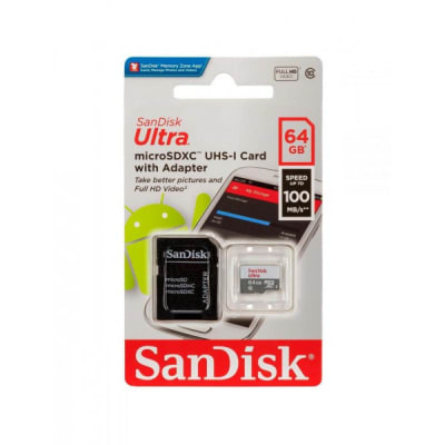 18441 TARJETA MICRO SD 64GB SANDISK ULTRA