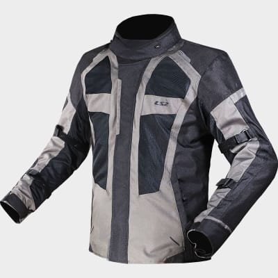 CHAQUETA LS2 SCOUT NEGRA GRIS