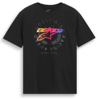POLERA ALPINESTARS OVERLAY SS CSF NEGRO