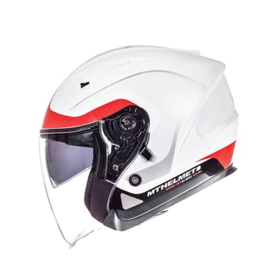 CASCO MT AVENUE SV BLANCO/ROJO/NEGRO