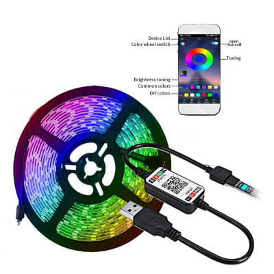 CINTA LED USB BLUETOOTH LUSS-121