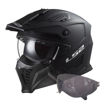 CASCO LS2 OF 606 DRIFTER SOLID NEGRO MATTE
