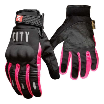 GUANTE MADBIKE CITY ROSA