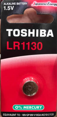 594229 TOSHIBA LR1130 ALKALINE X1 (100)1