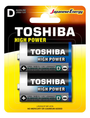 PILA D TOSHIBA ALCALINA X2 592706