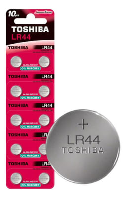 594250 BATERIA LR44 X10 ALKALINE TOSHIBA