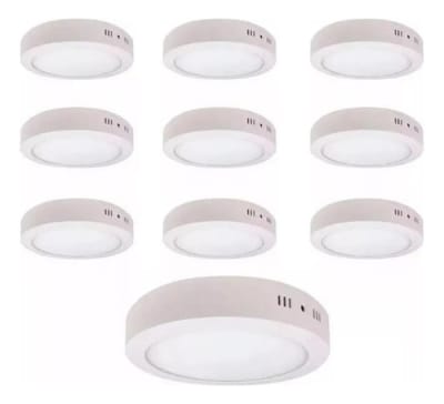 160666-7 PACK 10 UNID PLAFON 24W 28CM DIAM REDONDO LUZ BLANCA1