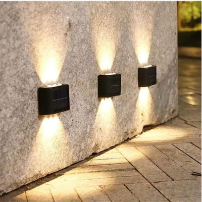 Y7609 APLIQUE SOLAR DE PARED X 2