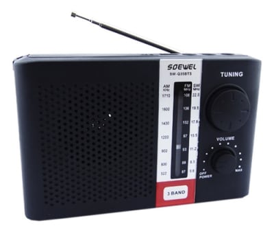 1604679 RADIO SOLAR RECARGABLE FM/AM  MOD TS-A12BTS (30)
