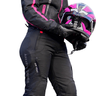 PANTALON AREX MR-1177 GIORGIA NEGRO ROJO