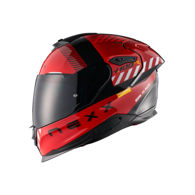 NEXX CASCO Y.100R FADE ROJO NEGRO