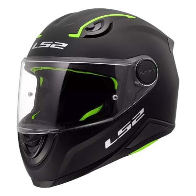 CASCO LS2 FF812 KIDS NEGRO MATE