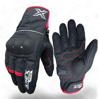 GUANTE AREX MR-1153 VITO NEGRO ROJO