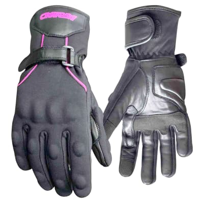 GUANTE ARMAD REYA LADY NEGRO ROSA