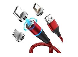 92015-5 CABLE MAGNETICO 3 PUNTA IPHONE TIPO C V8 X10 UNID1