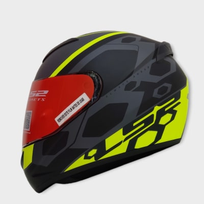 CASCO LS2 FF 352 MEIN NEG AMARILLO NEON MAT