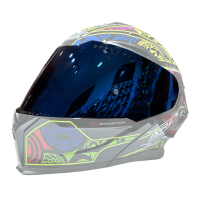 VISOR AREX MR-903 AZUL ESPEJADO