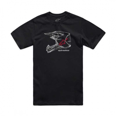 ALPINESTARS POLERA MX HELMET CSF NEGRO