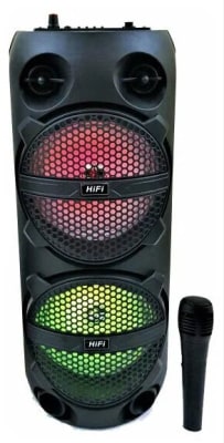 PARLANTE KARAOKE DOBLE 6.5