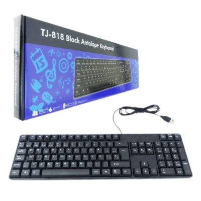 119272 TECLADO PC MOD TJ818 ESPAÑOL